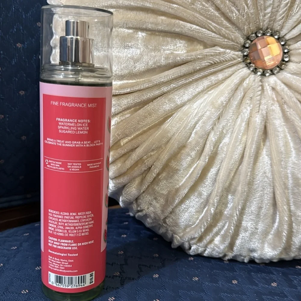 BATH & BODY WORKS SET. . . WATERMELON LEMONADE SCENT - Picture 4 of 6